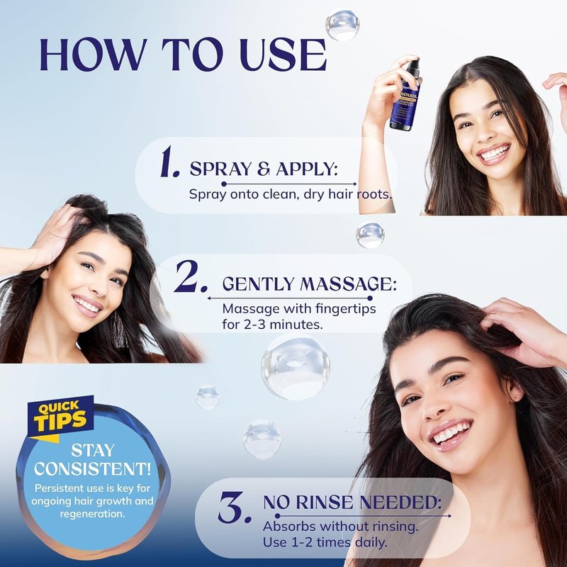 Minoxidil Hair Growth for Women Hair Loss Treatment