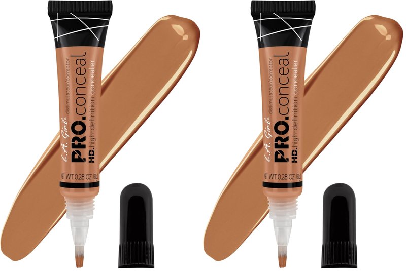 L.A. Girl HD Pro.Conceal, Almond GC979 (Pack of 2)