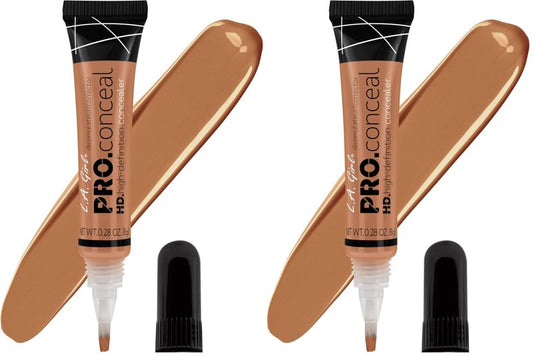 L.A. Girl HD Pro.Conceal, Almond GC979 (Pack of 2)