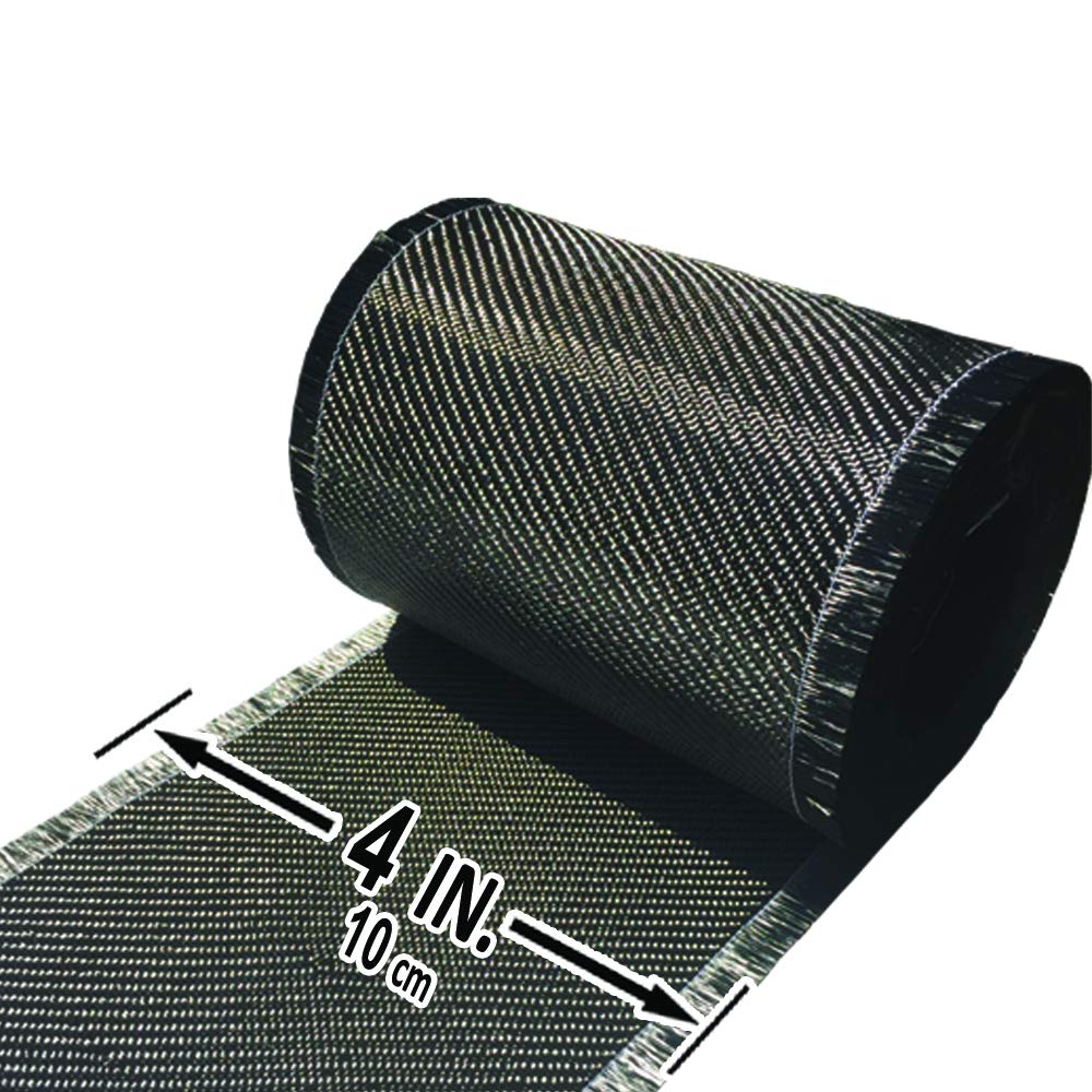 25 ft - Carbon Fiber-Basement Wall Crack Repair Kit - Carbon Fiber Foundation Wall Repair - Easy DIY Repair Includes Epoxy, Tools & Safety Gear