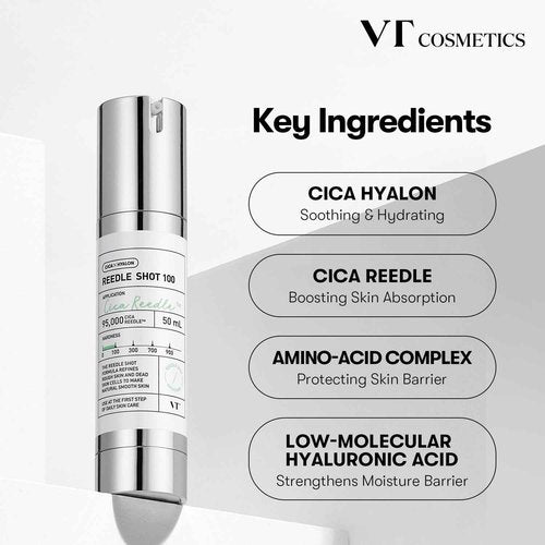 New VT COSMETICS Bundle Reedle Shot 100 + 300 + 700
