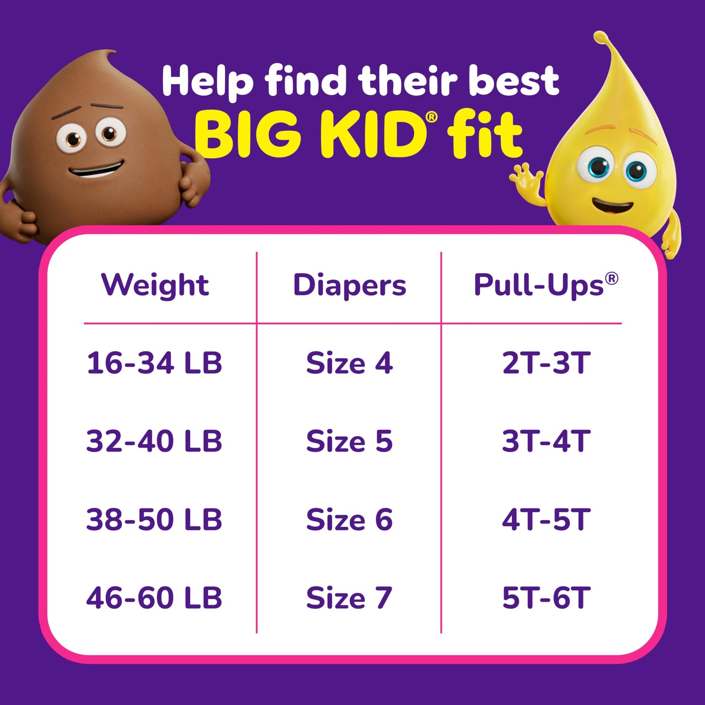 Pull-Ups Girls' Potty Training Pants, Size 3T-4T Training Underwear (32-40 lbs), 66 Count