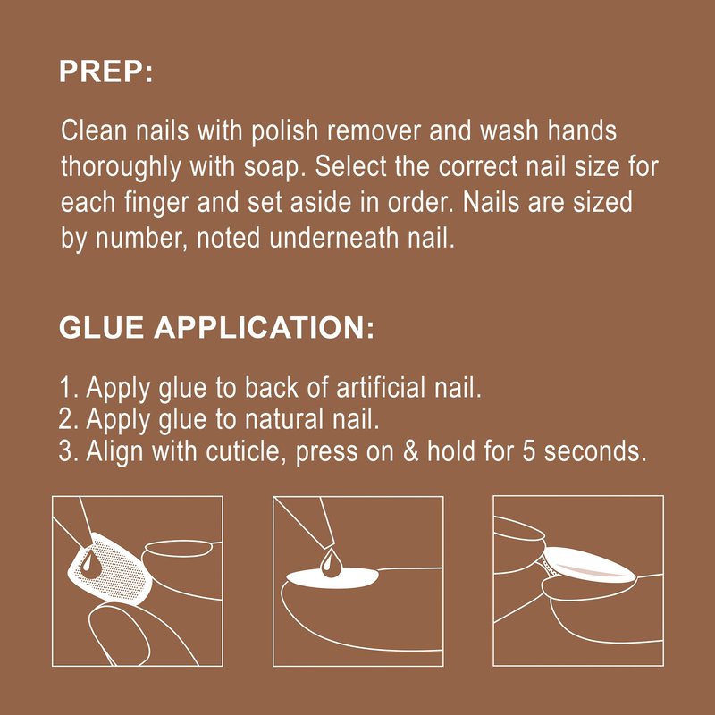 GoldFinger False Nails Kit, Special Chrome Effect, Long Square Metallic Silver Design Nail, Long-Lasting Hottest Trend Press on Nails, Convenient & Easy to Apply