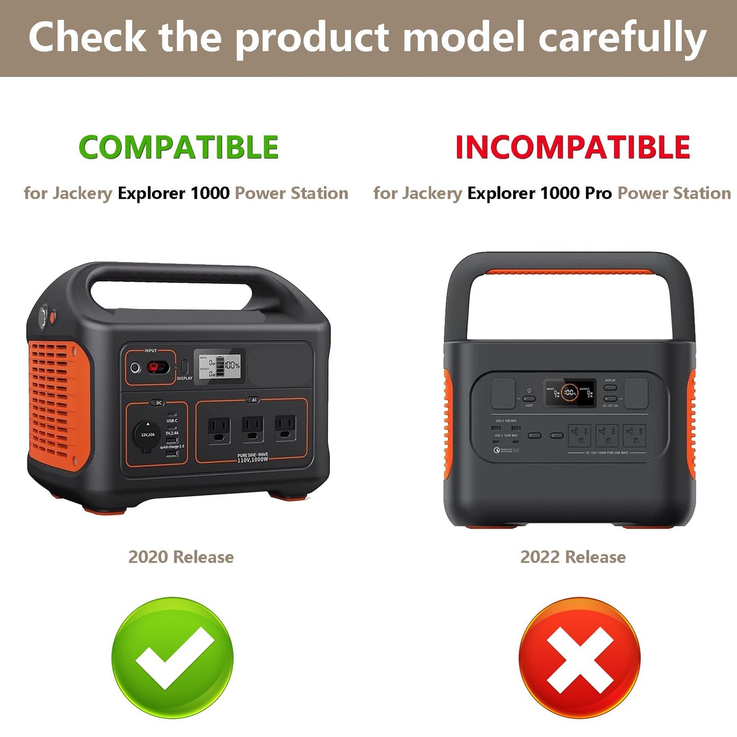 24V 180W Charger for jackery 1000 880 Power Supply Cables Compatible with Jackery Explorer 1000 E1000 880 E880 Portable Power Station Solar Generator, Replacement KA18024075-6C AC Adapter