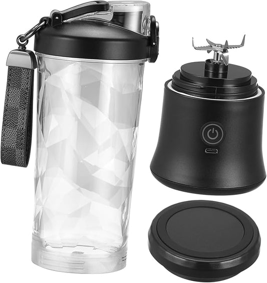 ULTECHNOVO Juicer Compact Fruit Mixer with Flap Top Design for Quick Juicing for Travel Gym Office and Home Use Lightweight and Easy to Operate