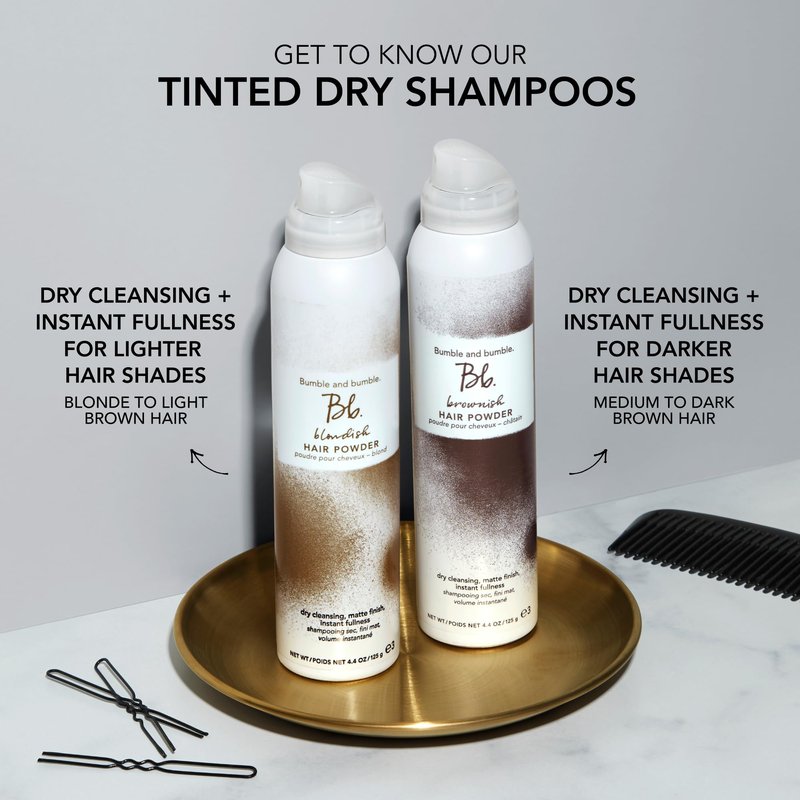 Bumble and bumble. Brownish Tinted Dry Shampoo | Dry Shampoo Adds Volume and Root Coverage | Brown Tint, 4.4 Ounce