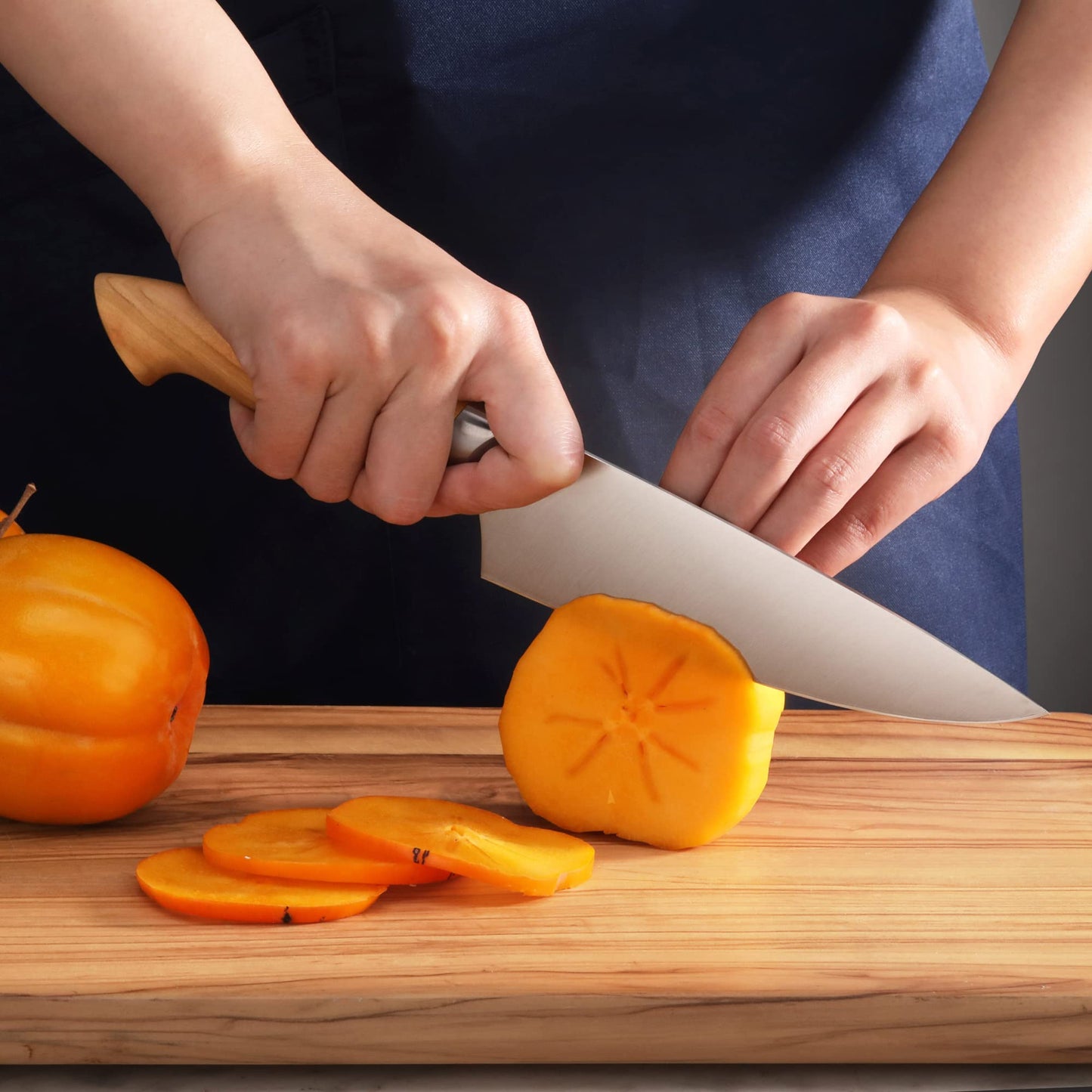 Cangshan OLIV Series 6-Inch Chef's Knife, Forged Swedish 14C28N Steel, 501578