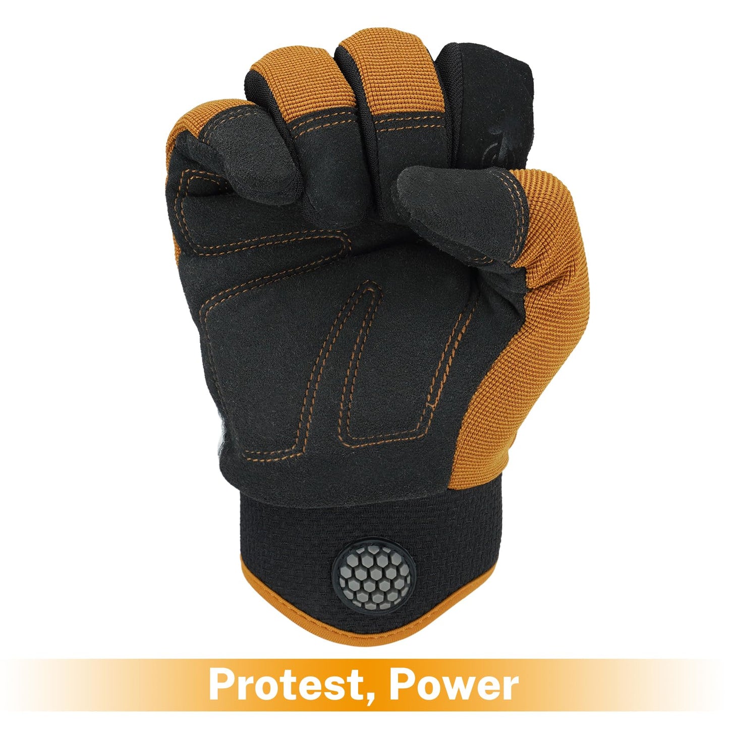 MELOTOUGH Work Gloves for Men Women,Mens Mechanic Work Gloves for Garden,Yard,Warehouse,Touch Screen Working Gloves
