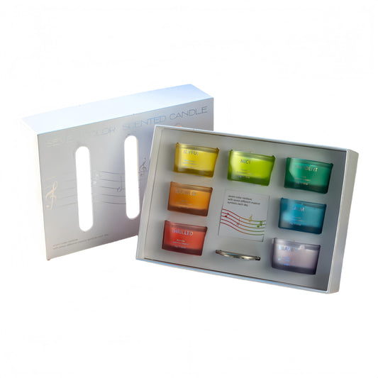 7-Day Rainbow Candle Set – The Perfect Mother's Day Candle Gift | Self-Care and Stress Relief Aromatherapy Candles - Family Relaxation Candle Set | Customers' Favorite Find!