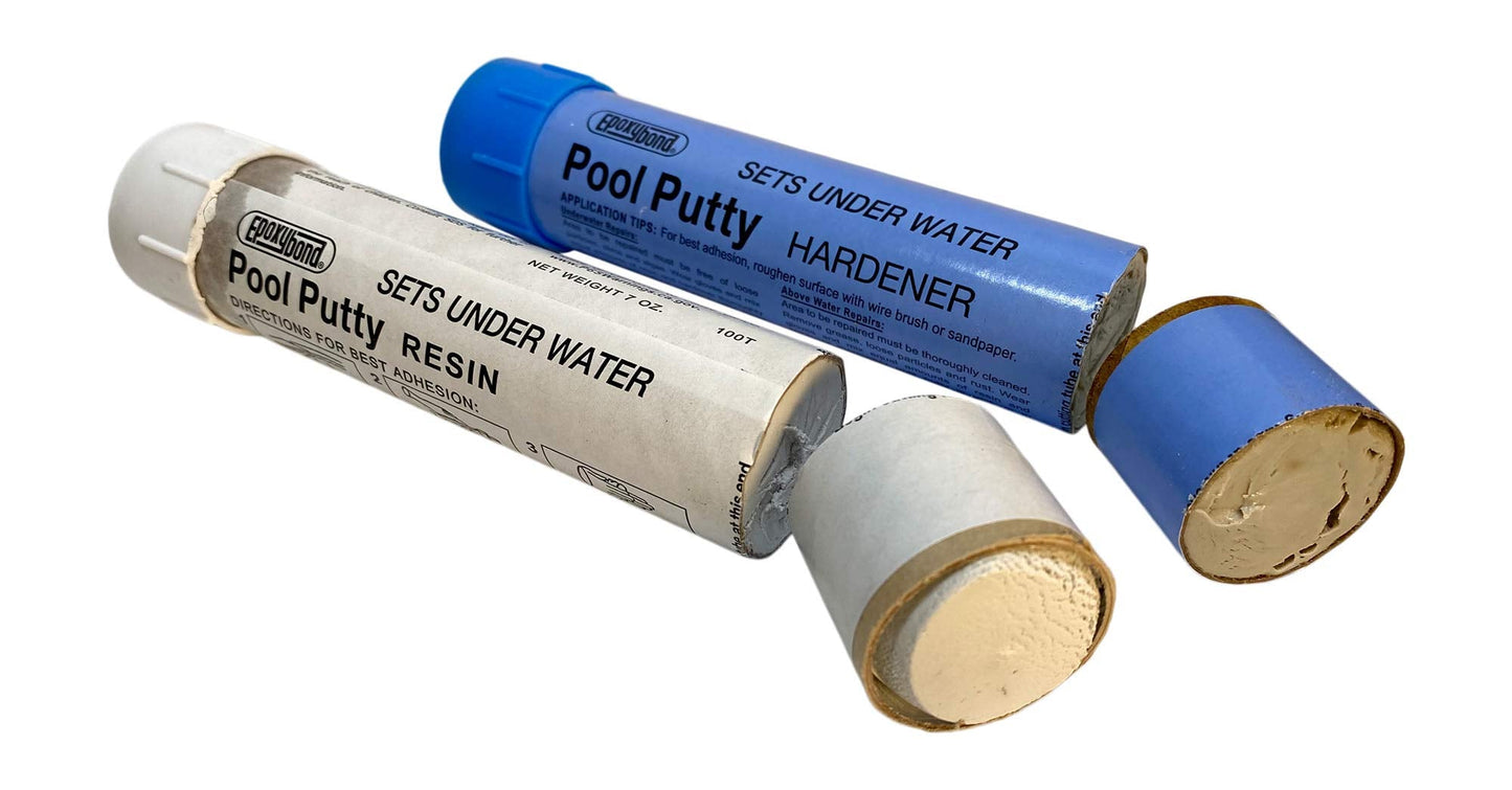 Epoxybond Atlas Pool Putty Epoxy Leak Sealer Kit + Valuable Instructional Videos by Swimming Pool Leak Detector [ Solves #1 DIYer Complaint [ So You Get it Right The 1Time ]