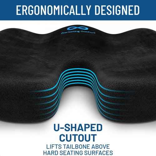 Everlasting Comfort Bath Pillow & Seat Cushion - Enhance Your Bath Time, Support Your Posture