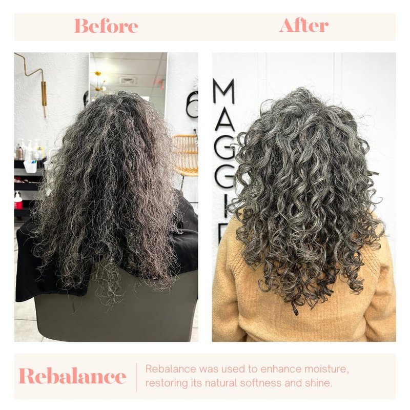 Naturally Drenched Rebalance Pre-Conditioner Hair Treatment for Dry, Damaged or Color Treated Hair | Vegan, Phalate & Paraben-Free | 13.5 Ounces