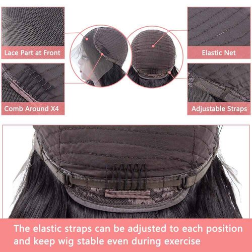 24 inch Lace Front Wigs Pre Plucked with Baby Hair Brazilian Body Wave Human Hair Wigs Unprocessed Brazilian Human Hair Wigs 150% Density Natural Hairline 13X4 Lace Front Wigs for Black Women