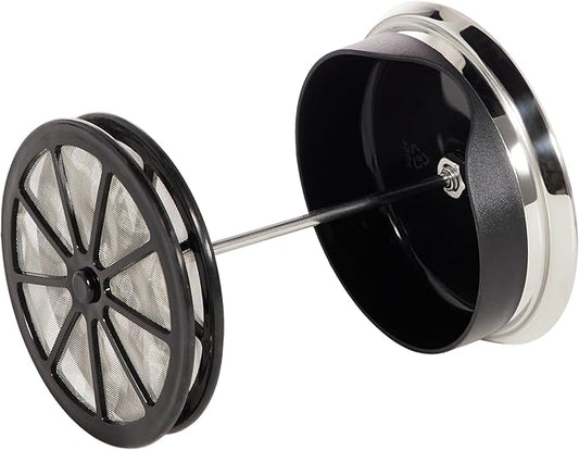Bialetti Cappuccino Machine Milk Frother, Small, 200 milliliters, Steel (Pack of 6)