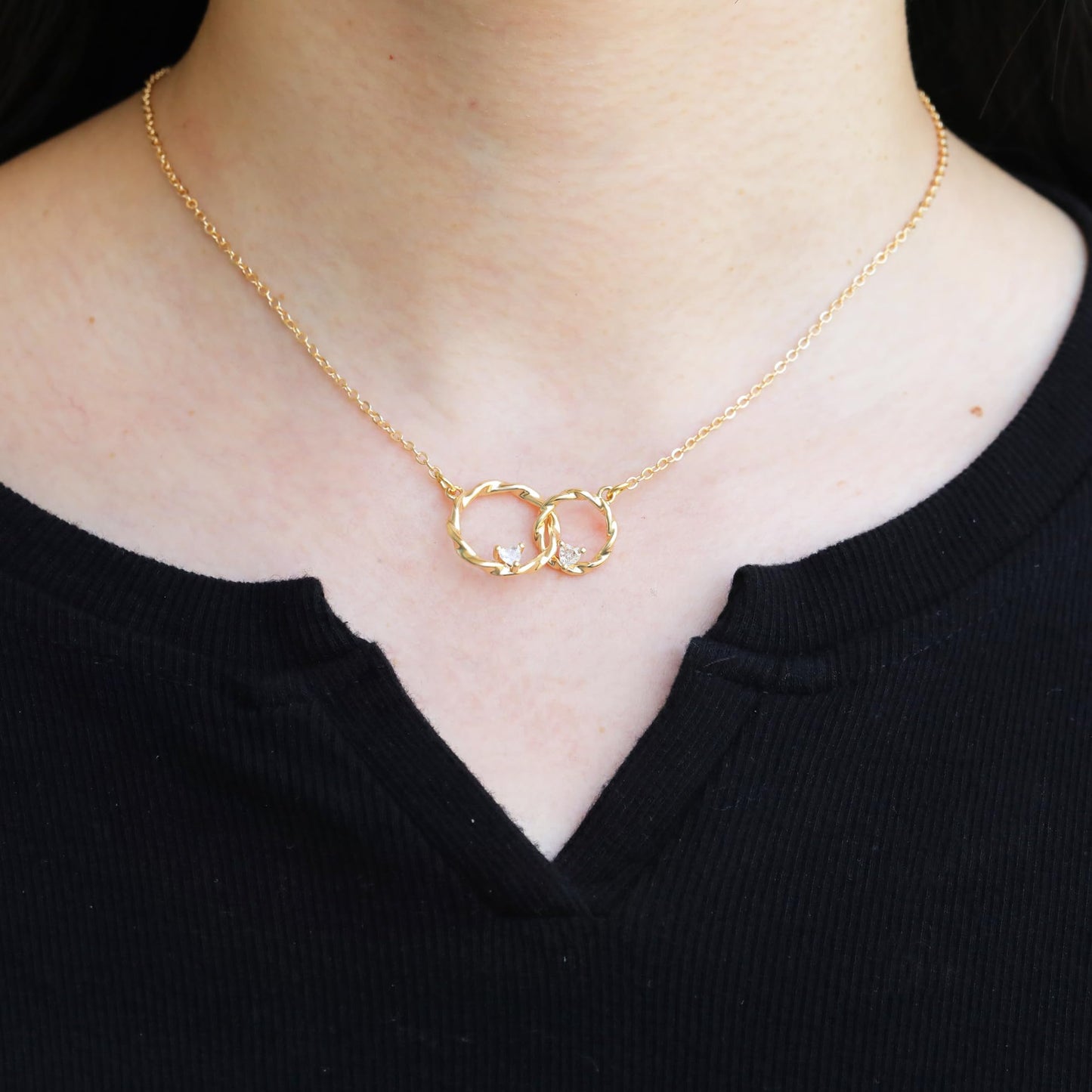 Friendship Gifts for Women,Long Distance Gift Soul Sister Gifts for Women(circle)