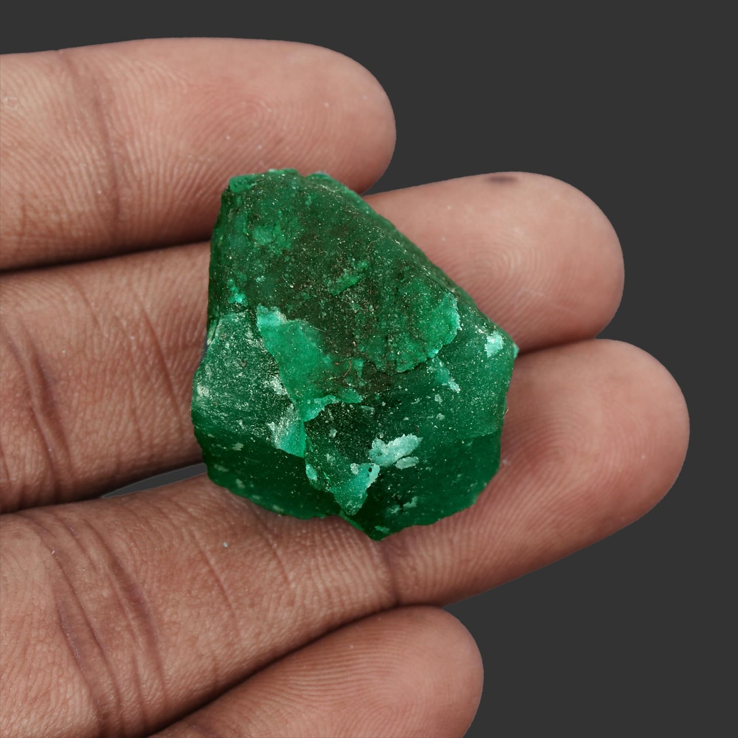 GEMHUB Natural Green Emerald Gemstones for Jewelry Making 974.00 Ct. Certified Crystals and Healing Stones l Rock Rough Emerald Stone