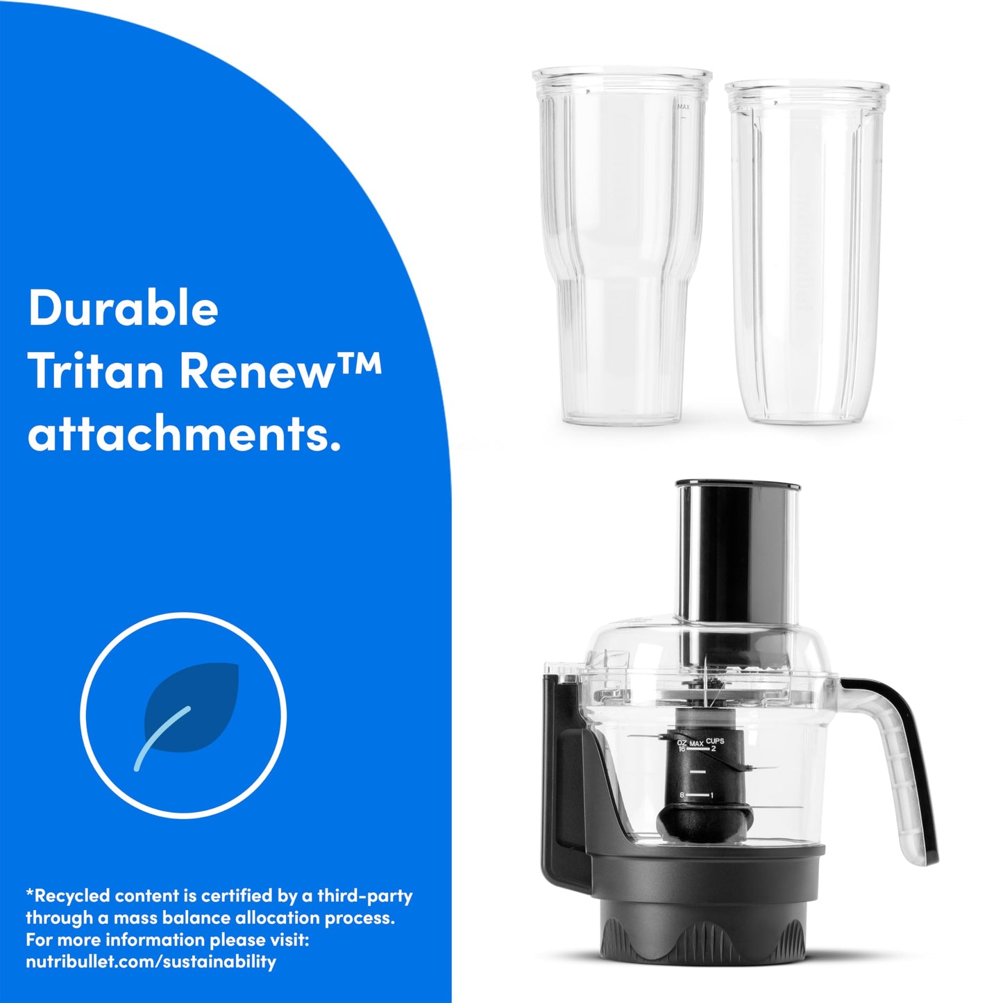 nutribullet Ultra Plus+ 3-1 Compact Kitchen System, 1200W Kitchen System with Blender, Food Processor, and Coffee and Spice Grinder, 32oz and 24oz Blending Cups, 2-Cup Food Processor, Satin Black