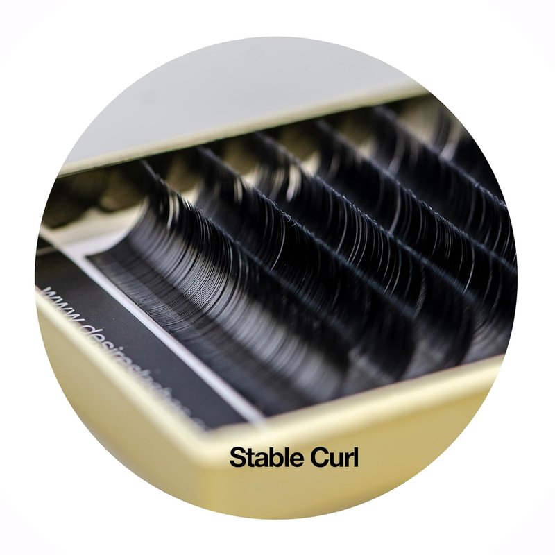 Ellipse Eyelashes | 0.15mm Thickness C Curl Flat Lash Extensions - Mixed Sizes 8-14mm, Soft Volume