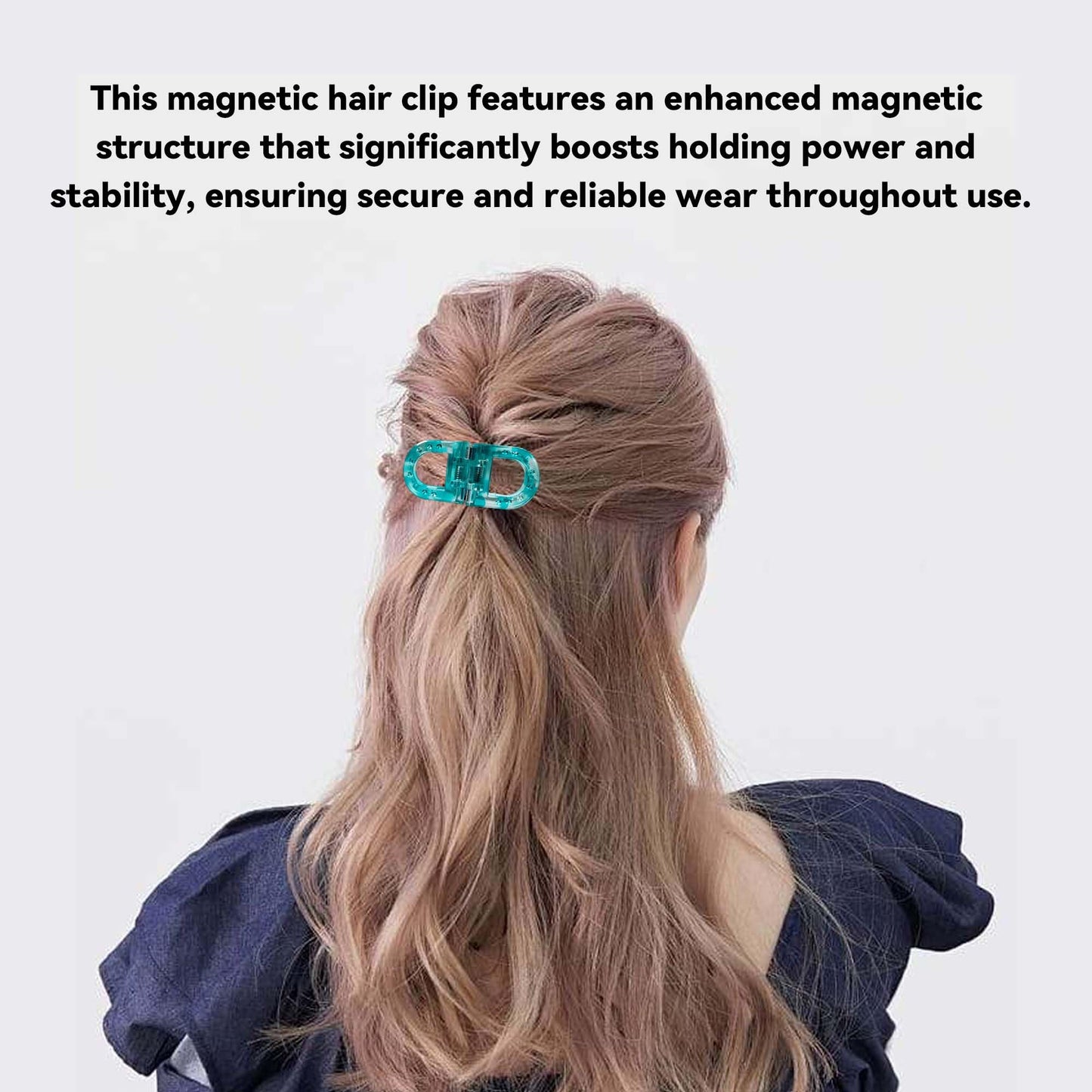 Upgrade Magnetic Hair Clips,Strong Hold Magnetic Styling Clips,Suitable for various hair types and everyday styling (C)