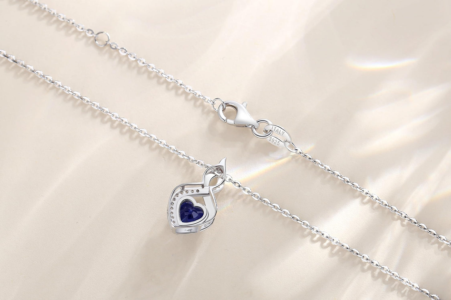 FANCIME Citrine Necklace 14K Solid White Gold Heart Pendant with Diamond November Birthstone Necklace Jewelry Gifts for Mom Women