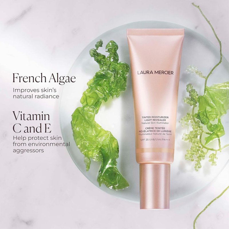 Laura Mercier Tinted Moisturizer | Natural Skin Illuminator with SPF 25 - All-Day Hydration & Luminous Finish