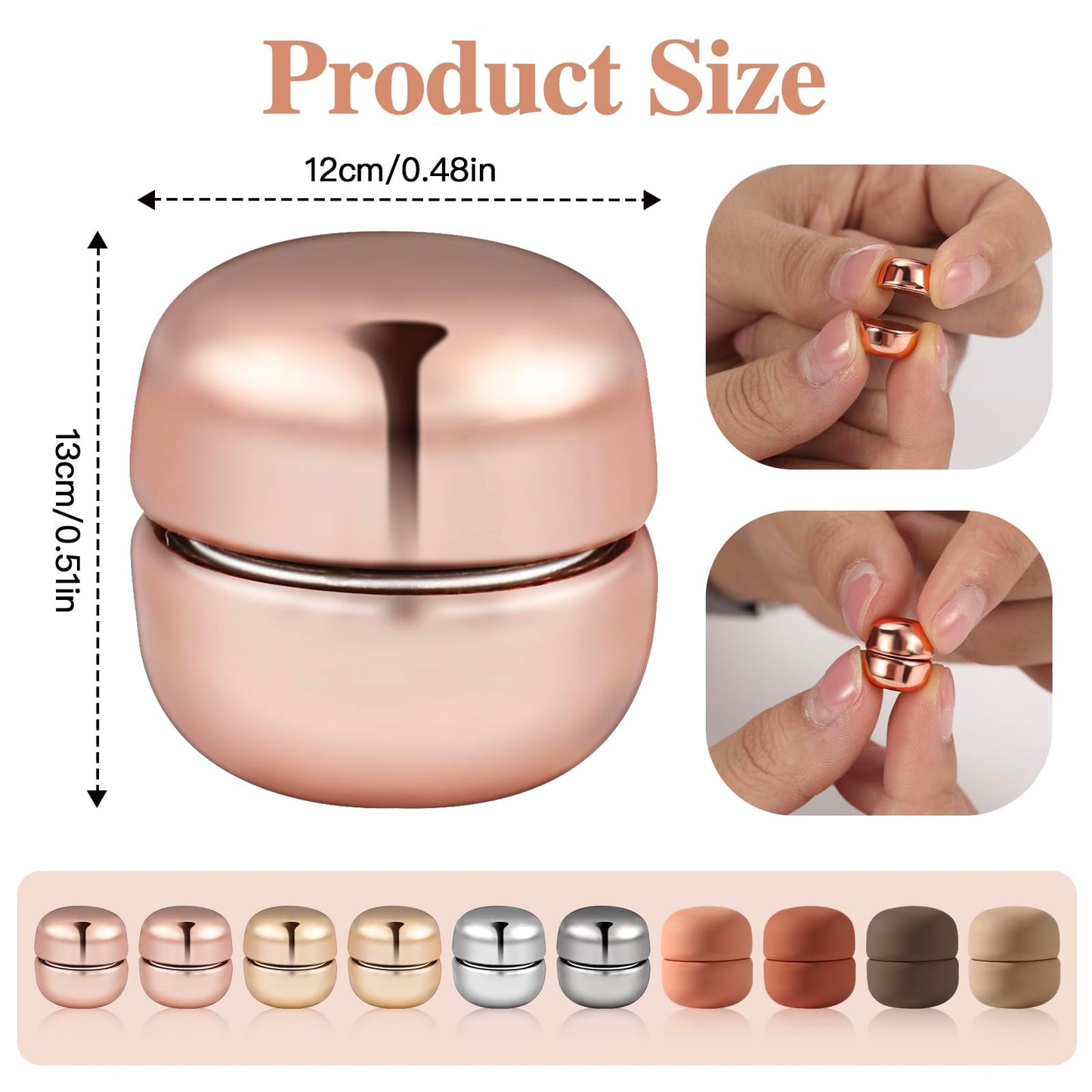 10 Pairs Hijab Magnets Hijab Pins for Women Multi-Purpose Strong Hijab Magnets Colorful Pinless Hijab Magnet Pins Magnetic Buttons for Clothing Ccarf Pin Shawl Pin,Shiny and Matte Style