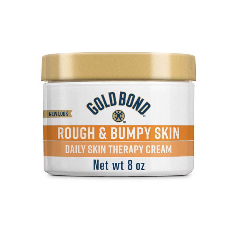 Gold Bond Rough & Bumpy 8 oz Cream & AmLactin Daily Nourish 14.1 oz Lotion with 12% Lactic Acid for Dry Skin