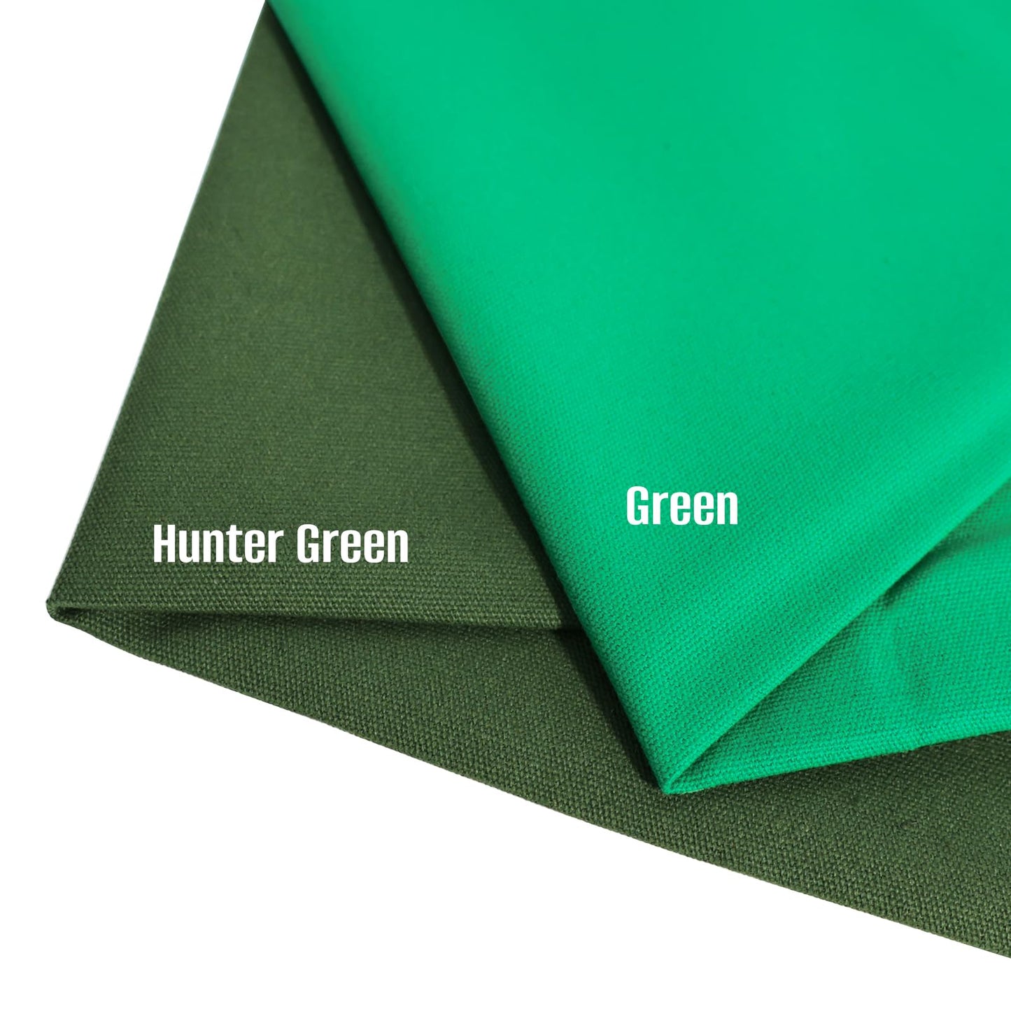 10oz Heavy Duty Cotton Canvas Fabric 60" x 40", Thick Cotton Duck Cloth for Painting, Sewing, Crafts, Tote Bags, Embroidery, Home Decor, Drop Cloth (Hunter Green)