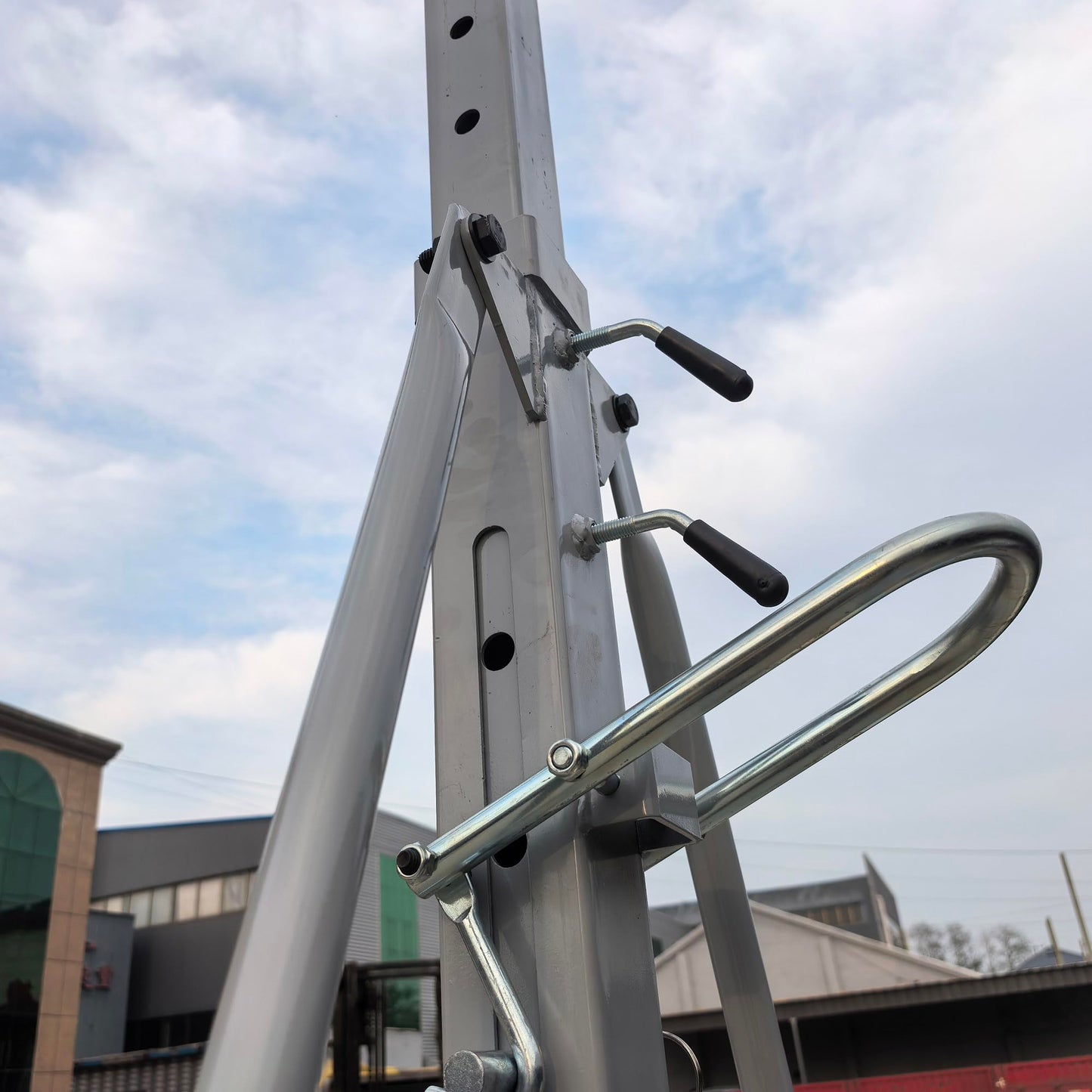 Extra-Large Size Gantry Crane 2000 LB, Width 10.5 FT, Height Adjustable 9.84 FT~ 10 FT~ 12 FT ~ 13.78 FT, Portable Crane 1T with Hoist, Crane Scale, Engine Lever, Trolley and Rigging Kit (2000 LBS)