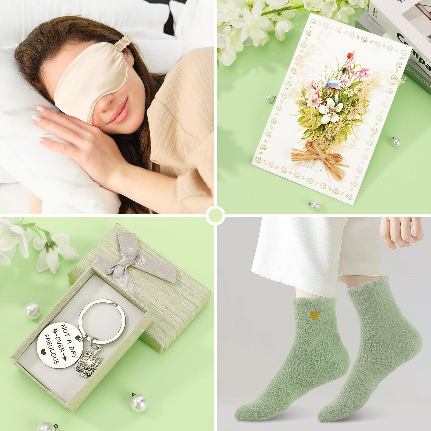 Birthday Gifts for Women, Happy Birthday Gifts for Mom Sister Her Best Friend Girlfriend Wife Bday Gift Ideas, Unique Relaxing Spa Birthday Gift Baskets for Women Care Package w/Blanket