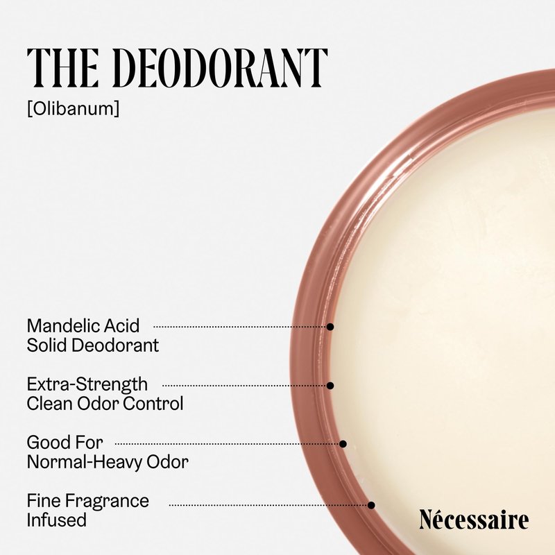Nécessaire Body Essentials - Skin Care Gift Set For Women + Men - Travel-Size Body Wash, Body Lotion + Deodorant | Dermatologist-Tested. Hypoallergenic | Vegan | Aluminum-Free Deodorant (Olibanum)