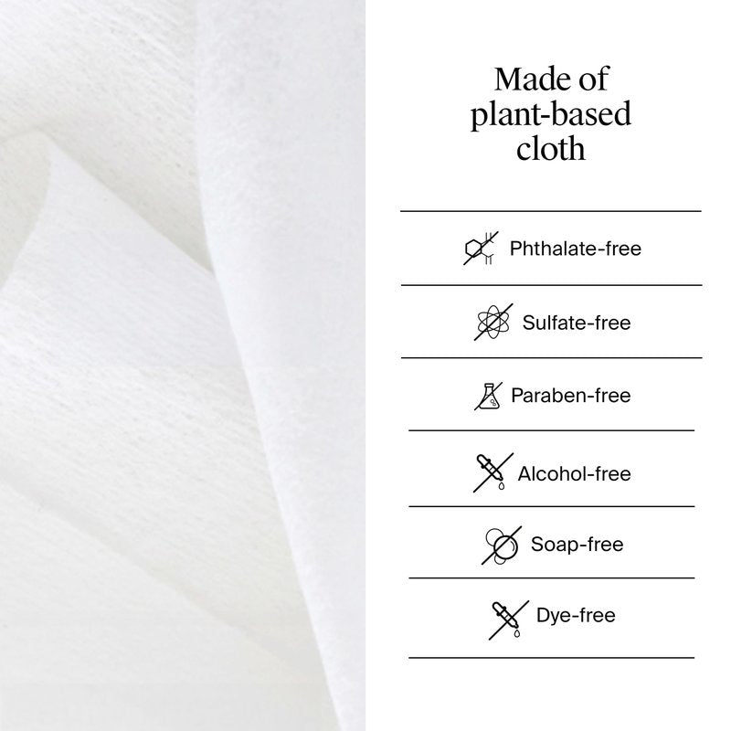 Neutrogena Makeup Remover Towelettes for Face with Micellar Water Daily Alcohol-Free Gently Removes Oil Dirt and Waterproof Makeup in a Simple Fully Plant-Based Cloth, 25 ct