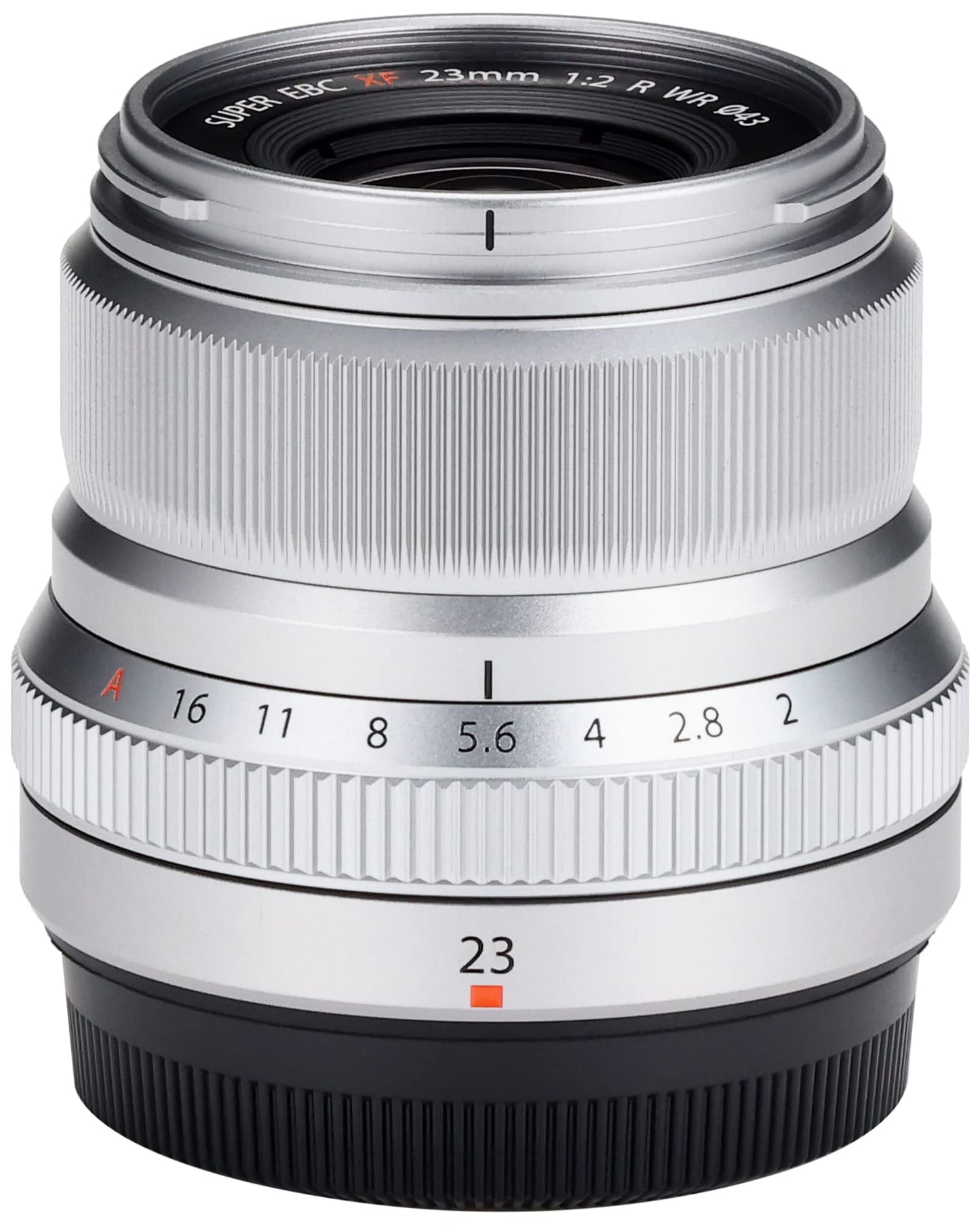 Fujifilm XF23MMF2 R WR Camera Lens (Silver)