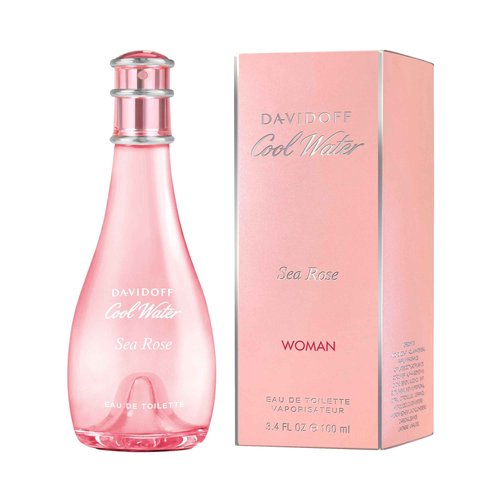 Davidoff Cool Water Sea Rose Eau de Toilette – Women's Floral Perfume – With Notes of Nashi pear & Peonies – Long Lasting Fragrance 3.4 fl oz