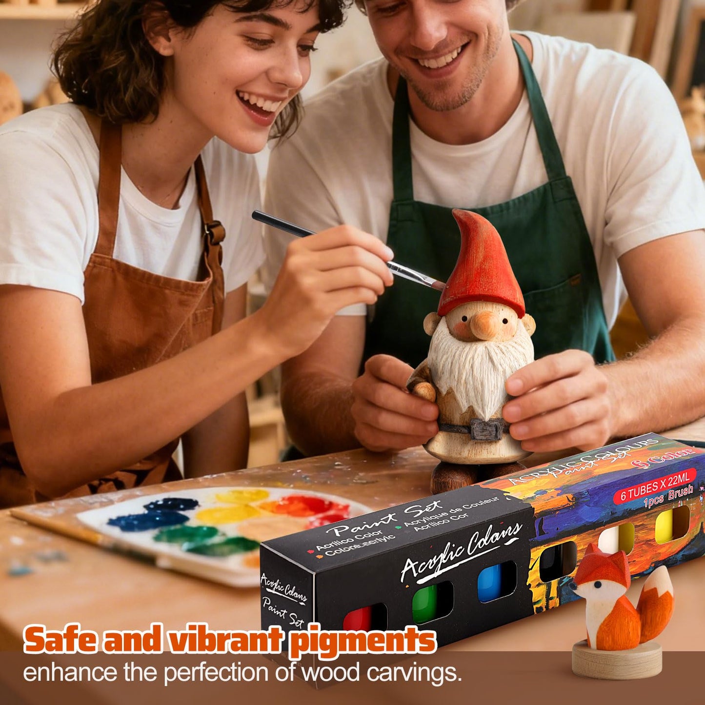 Wood Carving Kit for Beginners - Whittling Kit with Wood Blocks for Kids - Carving Tools for Beginners - Hobbies for Women and Men - Arts and Crafts for Adults - Gift for Girls and Boys