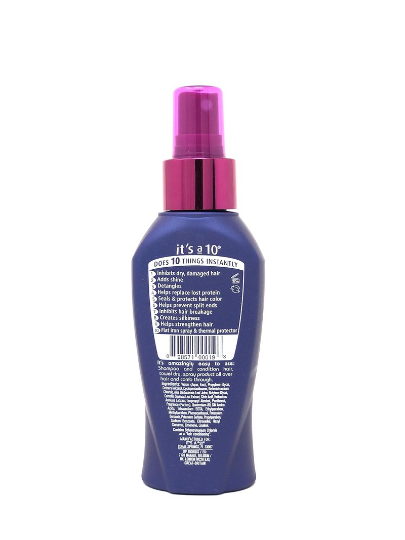 It's a 10 Haircare Miracle Leave-In product, 4 fl. oz. (Pack of 2)