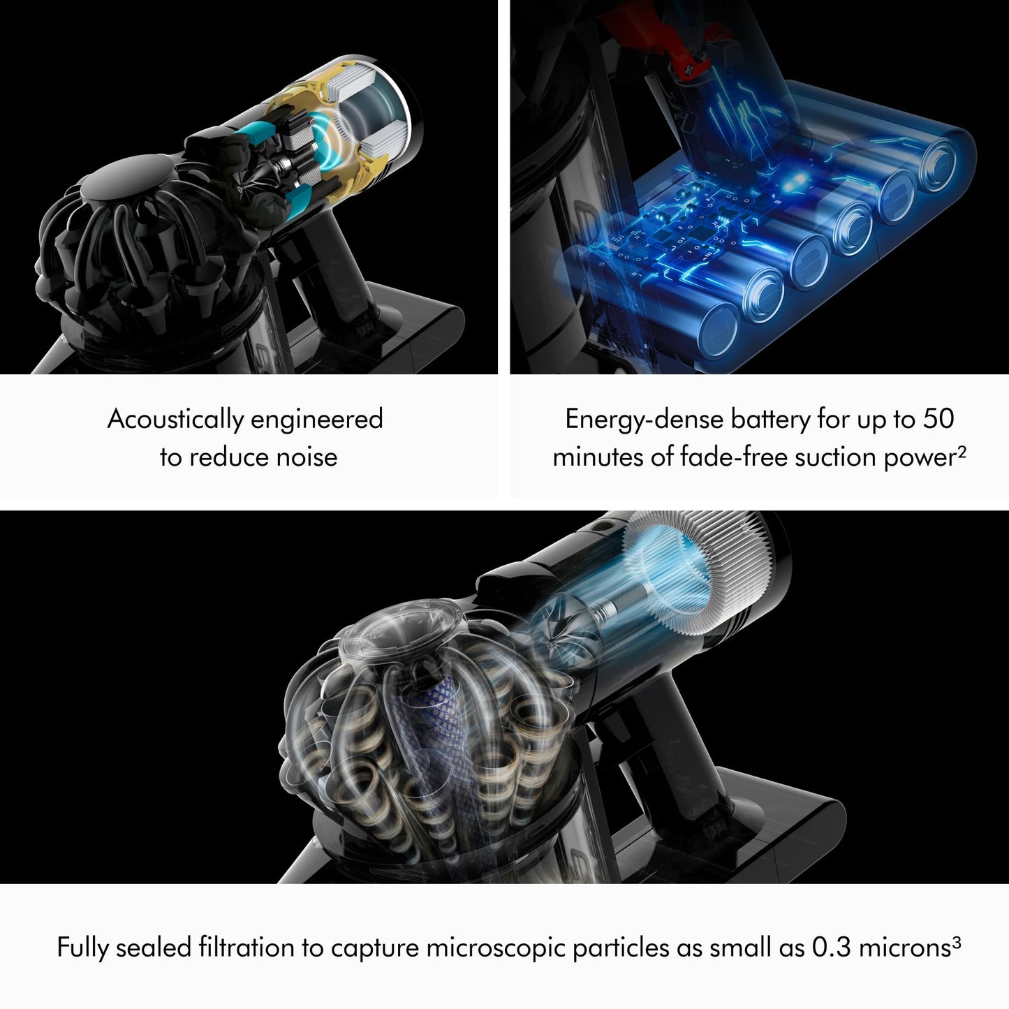 Dyson Car+Boat Handheld Vacuum, Cordless and Lightweight, Cleans Hard Surfaces and Upholstery, 115AW, 2 Power Modes, Up to 50 Minutes²