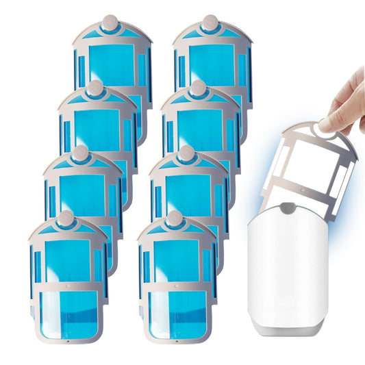 8 Pack Refill Cartridge Kit Compatible with Flying Insect Trap Refill Plug-in Light, Replacement 100% Fit