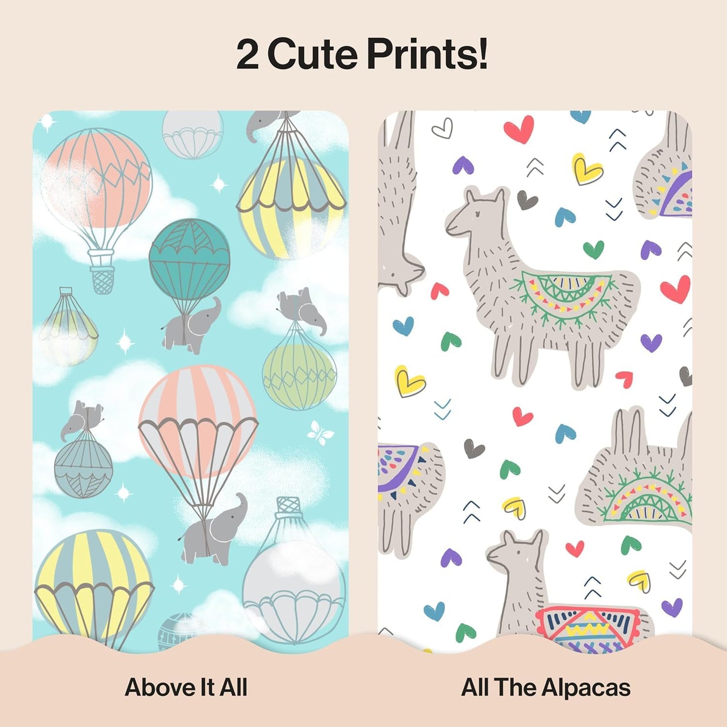 The Honest Company Comfort Dry Disposable Diapers for Sensitive Skin, Hypoallergenic, Above It All + All the Alpacas, Club Box Size Newborn 72 Count
