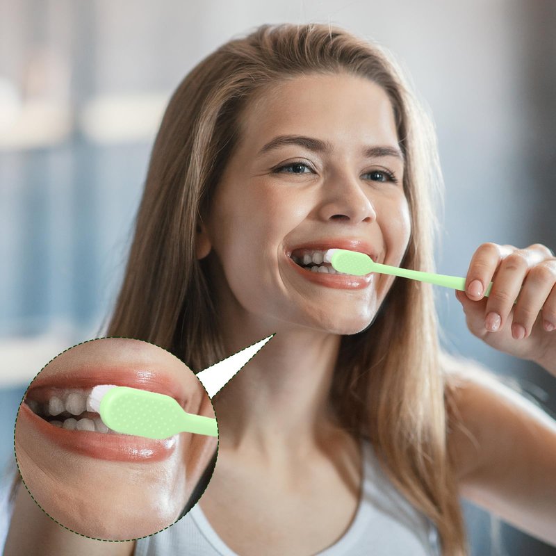 Tticai 80 Pcs 7" 4 Colors Extra Soft Toothbrush Bulk 20, 000 Soft Bristle Toothbrush Compact Micro Nano Toothbrushes Manual Comfort Toothbrush for Braces Sensitive Teeth Recession