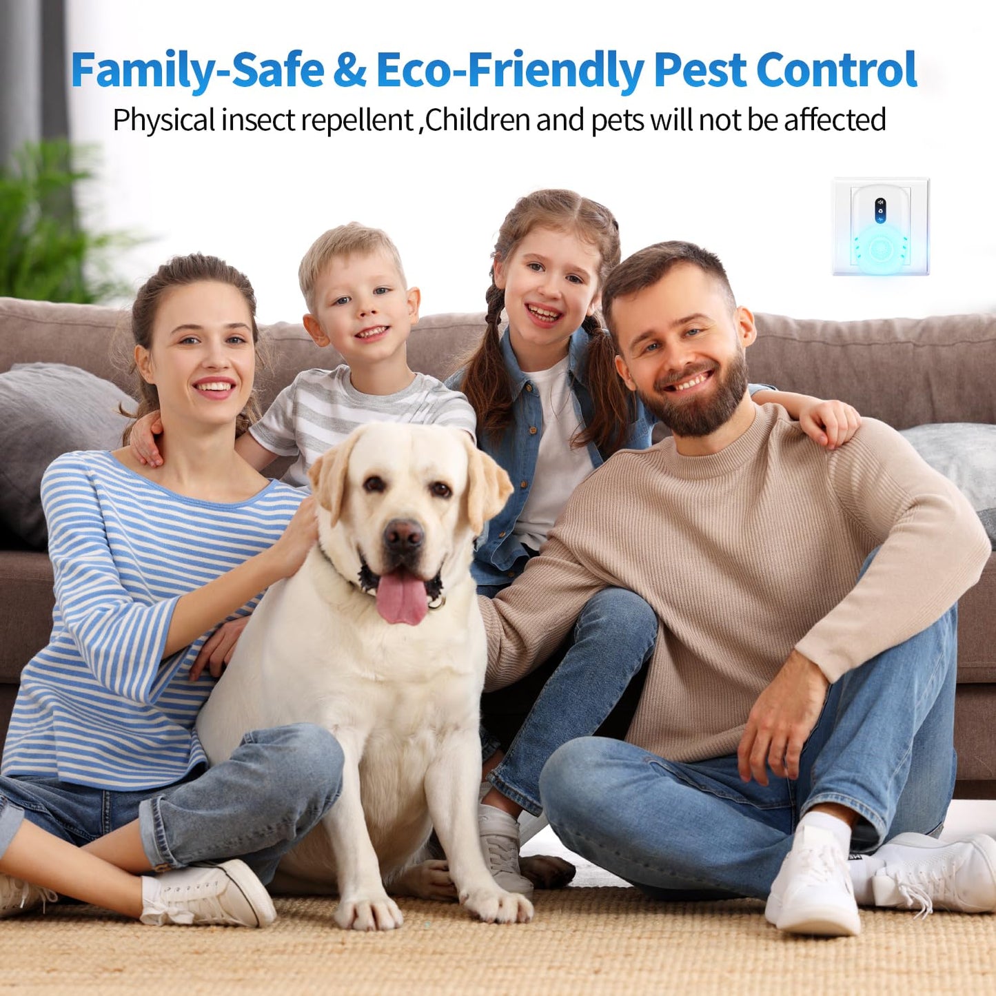 2026 Cvtayn Upgraded Ultrasonic Pest Repellent Indoor Repeller, Mouse Traps, Repellent Roach, Mouse, Bugs, Mosquito, Mice, Spider, Ant, Rodent Repellent Ultrasonic Plug in, 3 Mode Switching, 6 Packs