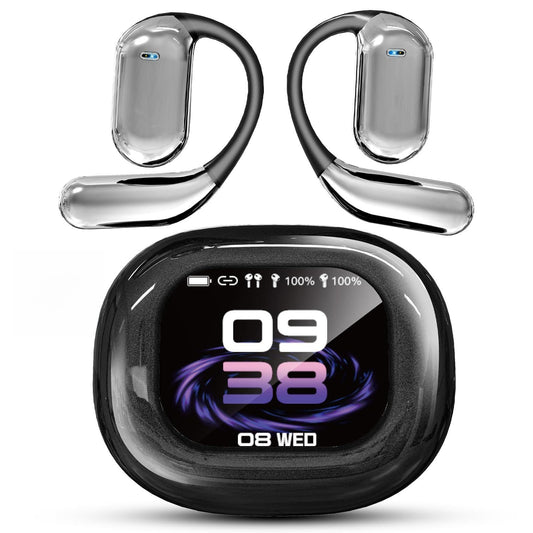 Ai Translation Earbuds No Subscription Real Time 2025 Upgrade, Translator Earbuds 3 in 1, 144 Languages Translating Headphone Fit iOS and Android, AI Noise Reduction, Free Forever(Dark Grey)