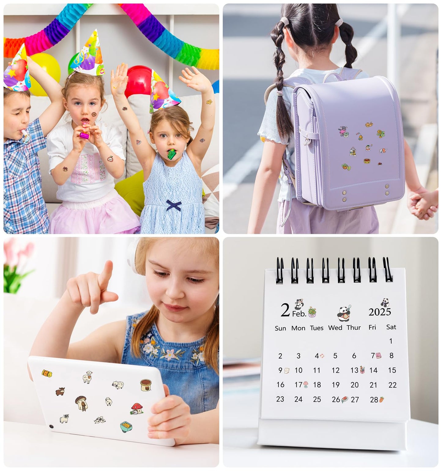 DIY 3D House Stickers, 10 Sets Fun DIY Sticker Scene Make Your Own Mini House Cute Cartoon Animal Scene Stickers for Kids Adult Sticker Art Relief Stress Pass The Time
