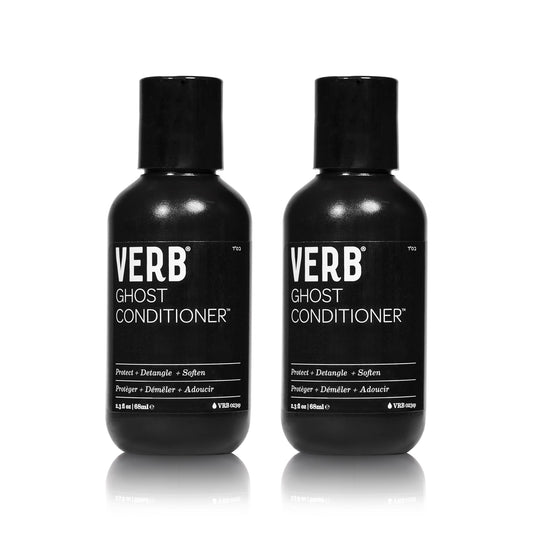 VERB Ghost Conditioner, 2.3 fl oz - 2pk- Infused with Moringa Oil -Moisturizes Fine and Weighed Down Hair - Vegan, No Parabens or Harmful Sulfates