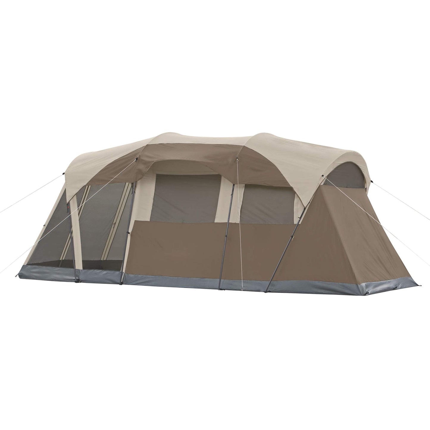 Coleman 6-Person WeatherMaster Camping Tent with Screened Porch, Weatherproof Tent with Screen Room, Rainfly & Carry Bag Included
