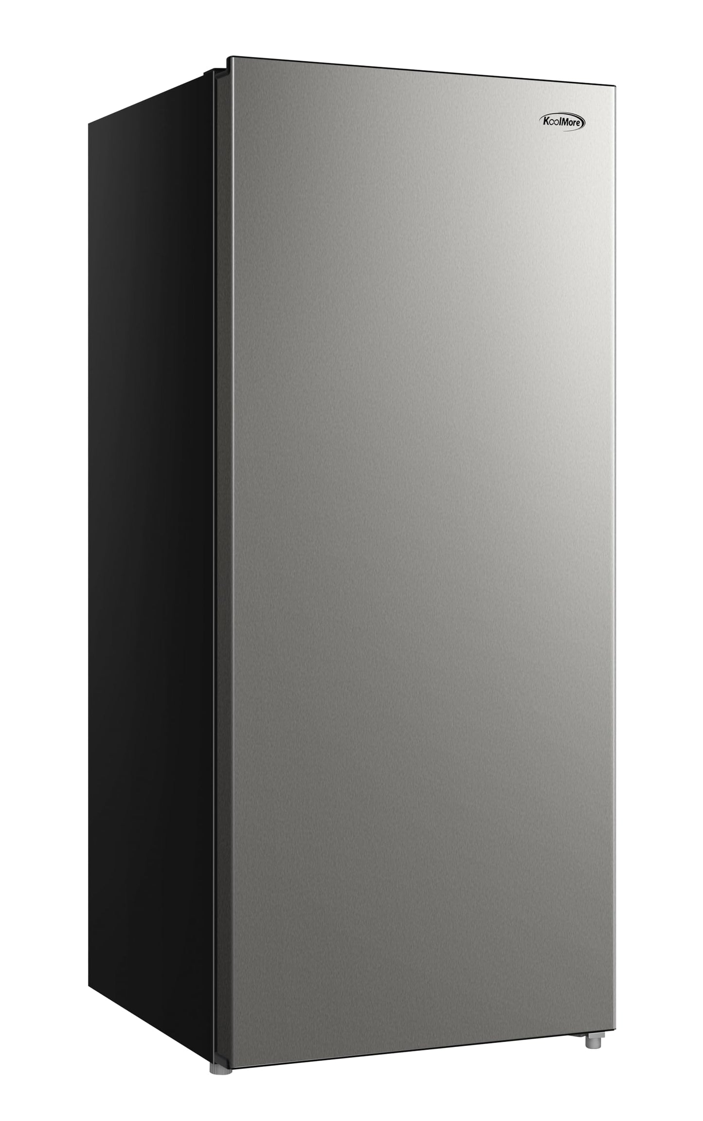 KoolMore 7 Cu. Ft. Garage Ready Convertible Upright Manual Defrost Freezer/Refrigerator in Stainless Steel