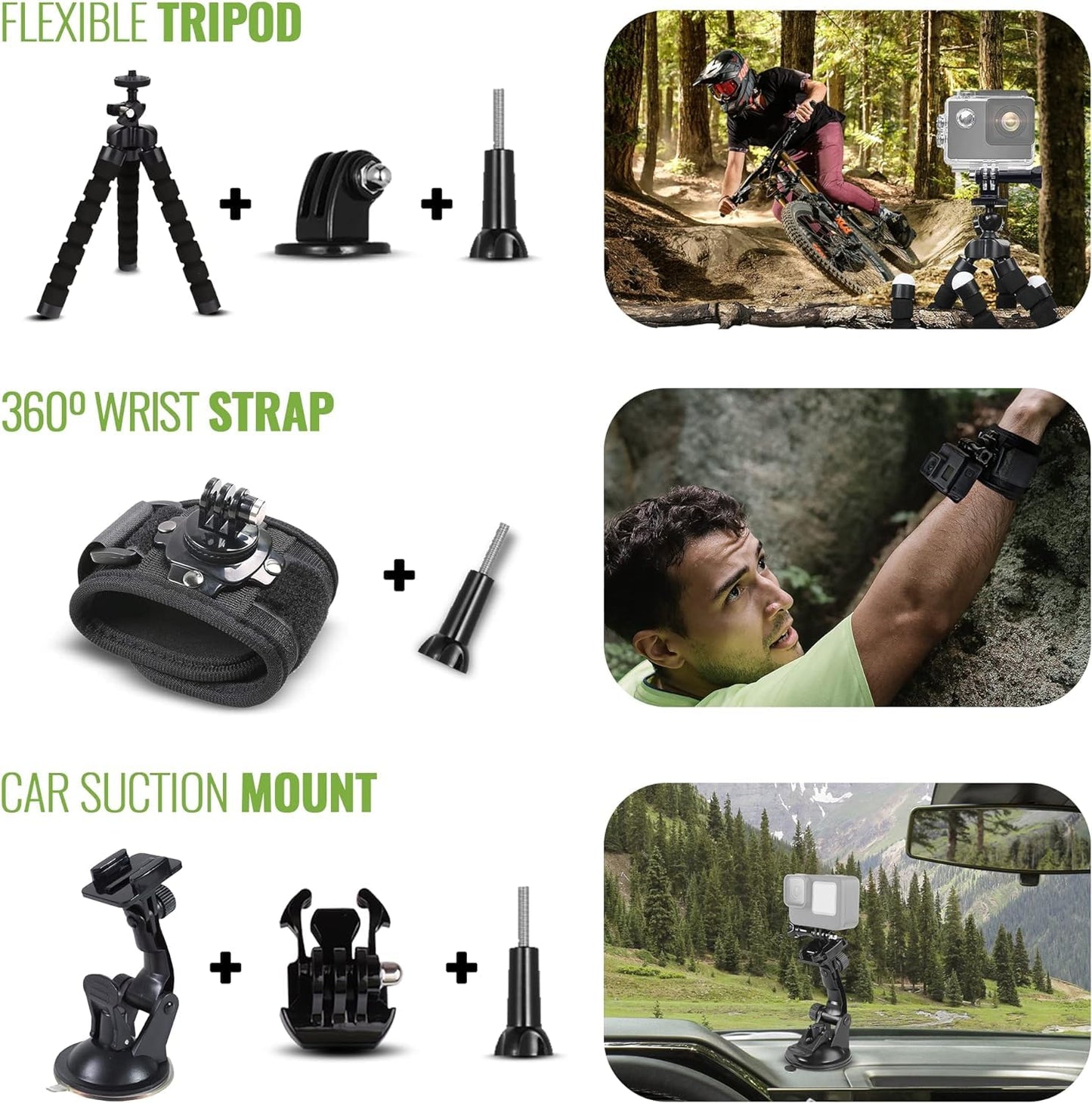 GoPro HERO11 Black 5.3K Sports Camera with Accessories