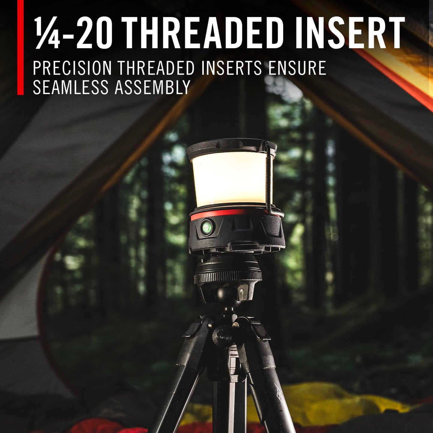 COAST EAL10R 500 Lumen Rechargeable Emergency Camping Lantern with Red Flashing Mode, Carabiner, Diffuser, Foldeable Handle, Moonglow™ Low Mode, 72 Hours of Runtime