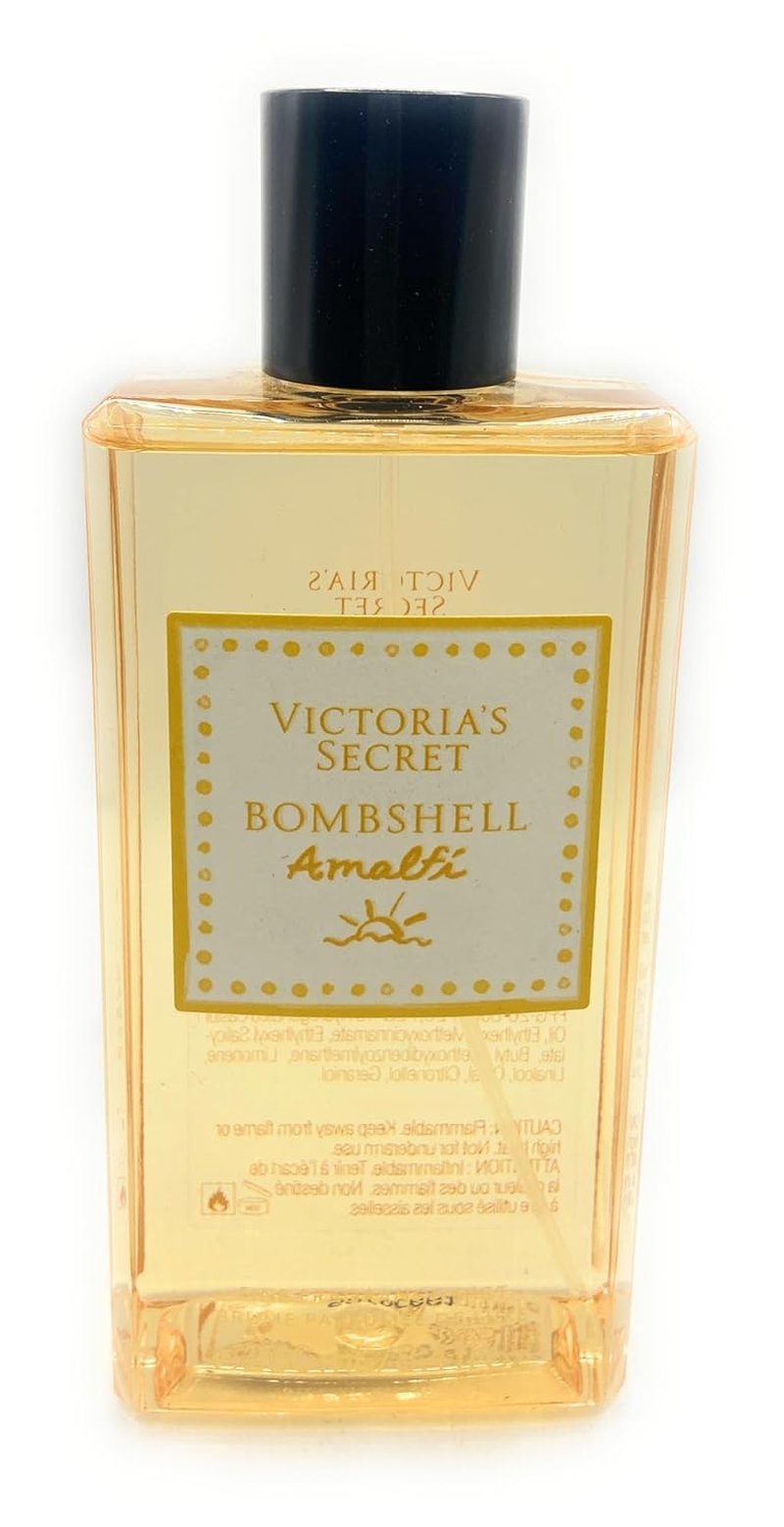 Victoria's Secret Bombshell Amalfi Body Mist - 8.4 Oz Fragrance Spray for All-Day Freshness