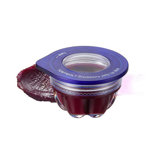 TONYMOLY Jelly Lip Melt, Moisturizing, Hydrating & Nourishing Lip Balm Treatment, Blackberry 0.31 oz.